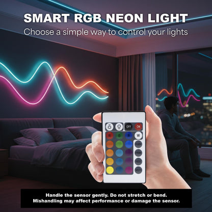 EMG RGB Neon LED Strip Lights – 16 Million Colors, App & Remote Control, Music Sync