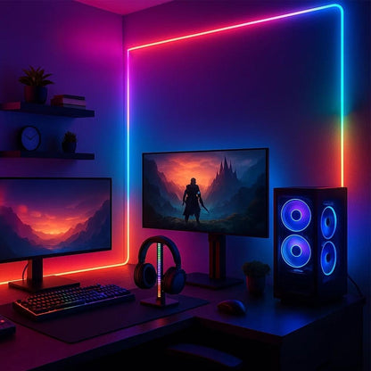 EMG RGB Neon LED Strip Lights – 16 Million Colors, App & Remote Control, Music Sync